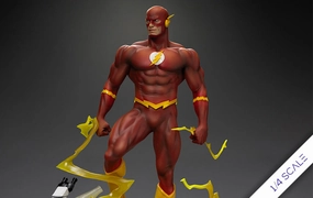 The Flash - DC Comics Series 9 - Legacy Replica 1/4 Scale Statue Anime Product Holiday themed