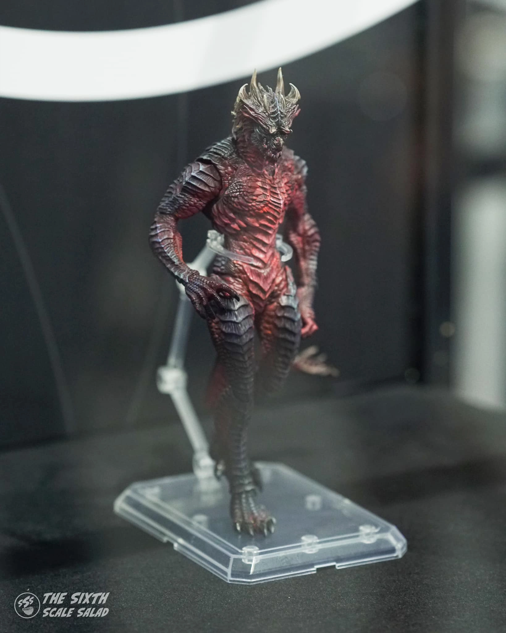 The Last Scion - The Fire Seeker Ashlas (Armorless) Morfig 1/12 Scale Figure Art Display