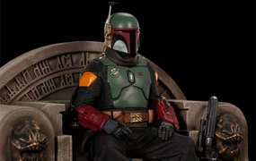 The Mandalorian - Boba Fett on Throne Deluxe Art Scale 1/10 Vinyl Hobby