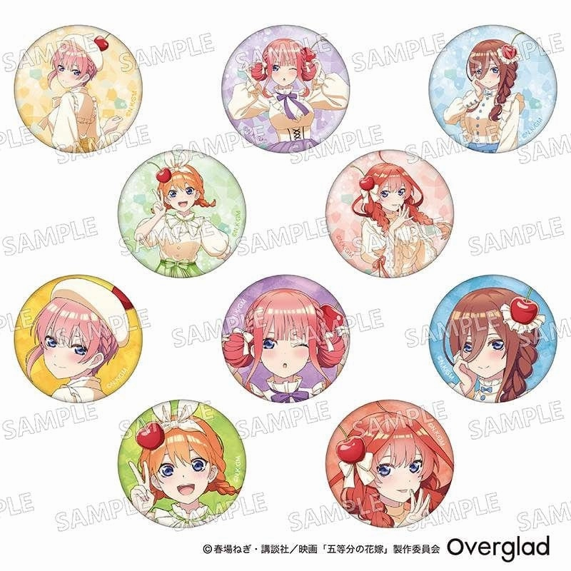 THE QUINTESSENTIAL QUINTUPLETS THE MOVIE TRADING BADGES Sci-Fi Robot Articulated Hero