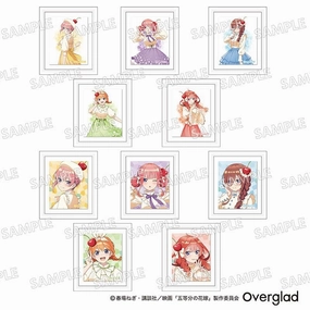 Miniature Art THE QUINTESSENTIAL QUINTUPLETS THE MOVIE TRADING FRAME MAGNET CREAM SODA VER