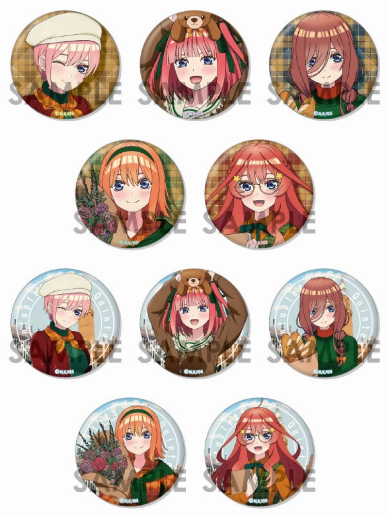 The Quintessential Quintuplets Trading Can Badge British Style Movie Toy Sculpted Art