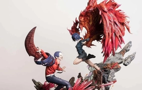 Tokyo Ghoul: Touka VS Tsukiyama Fandom Exclusive Statue Bird Sculpture Premium Goods
