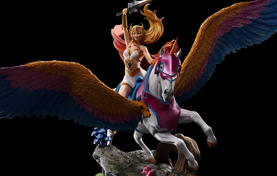 Community Pick Masters of the Universe - She-Ra and Swift Wind Art Scale 1/10