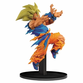 Interactive Exhibit DRAGON BALL Z BANPRESTO WORLD FIGURE COLOSSEUM TENKAICHI BUDOKAI PART 1 - SUPER SAIYAN SON GOKU FULL COLOR