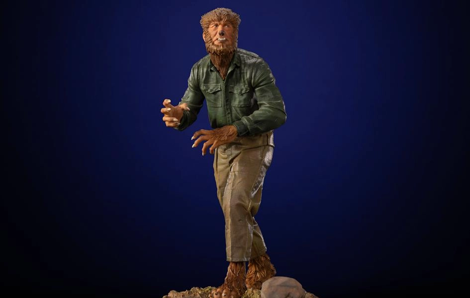 Collectible Unit Universal Monsters - The Wolf Man Art Scale 1/10