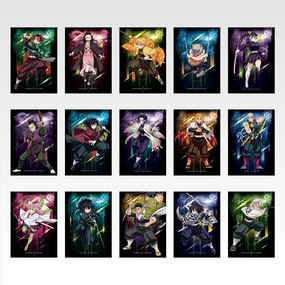 Steampunk Gadget Cultural Gift Ichiban Kuji Demon Slayer Kimetsu no Yaiba Brothers of Thunder - G Prize Poster Collection Complete Set of 15 Types