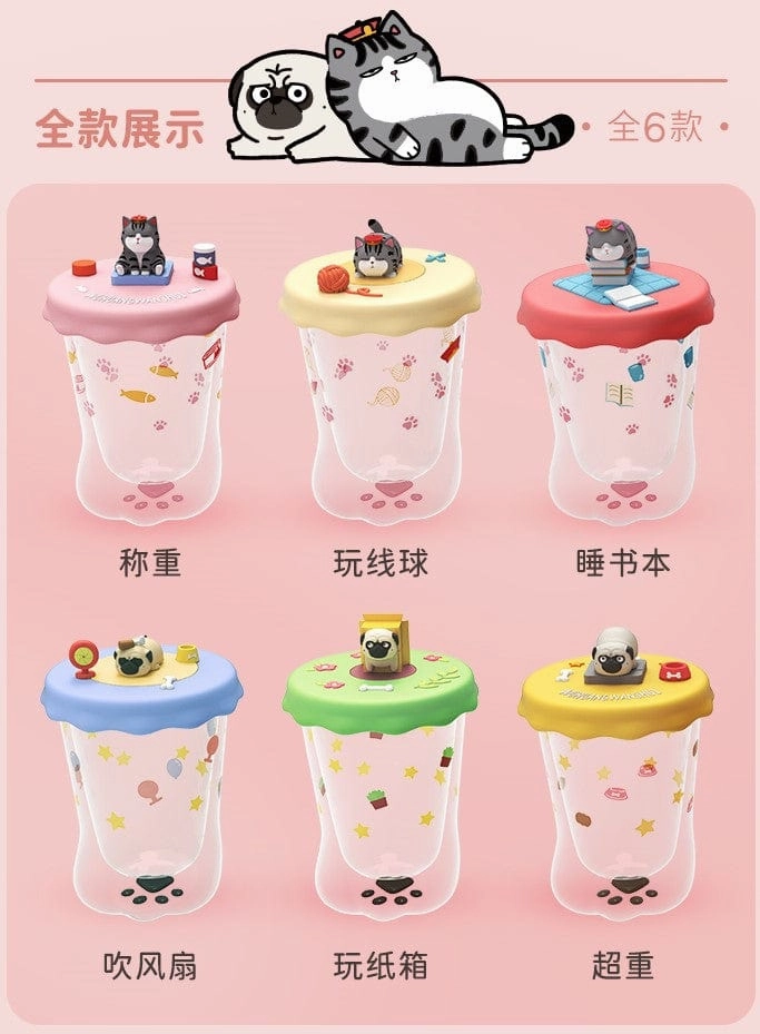 Gothic style NFC Feature WUHUANG & BAZHAHEY Cat Paw Glass Cup