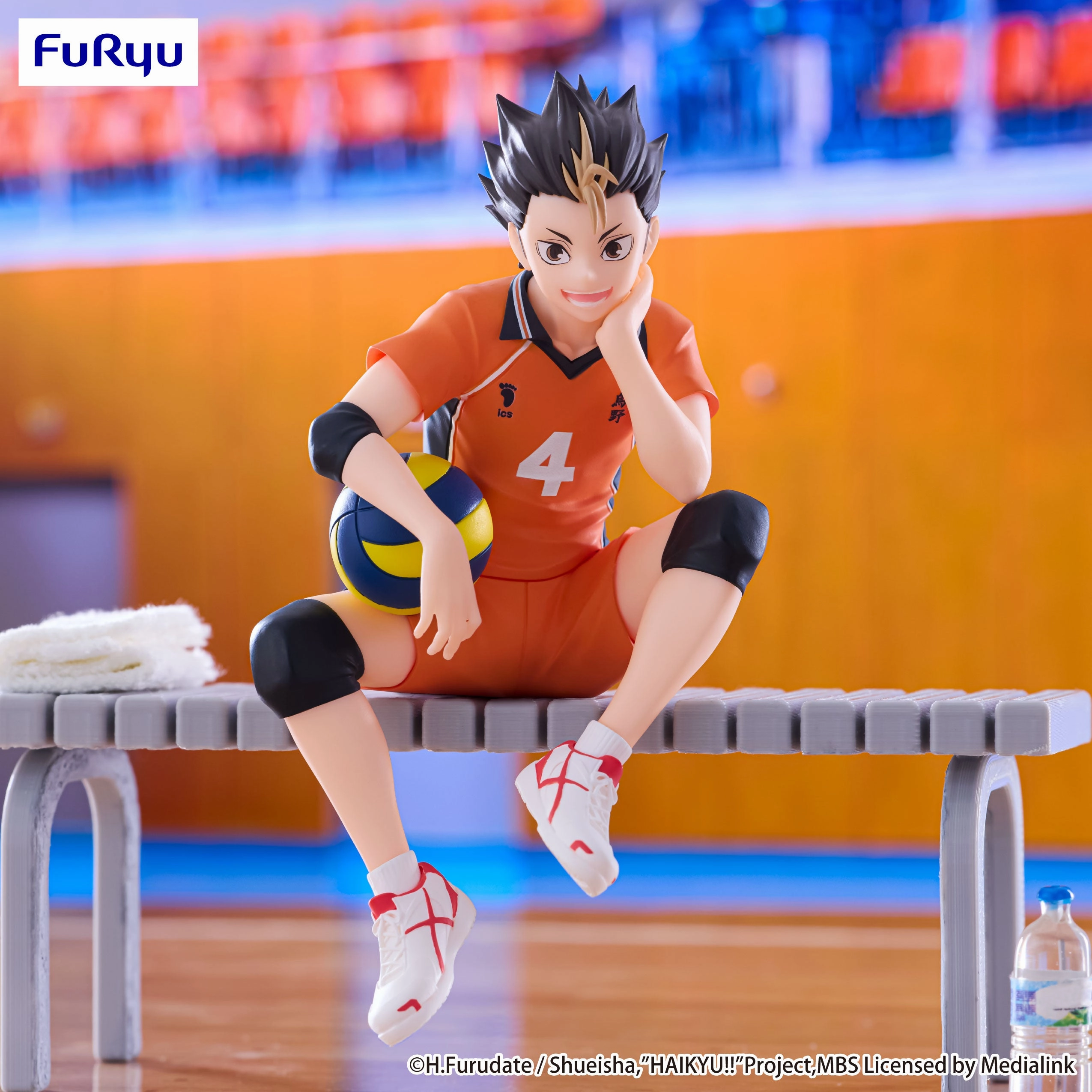 Blind Box Toy Character Object Haikyu!! Noodle Stopper Figure Yu Nishinoya