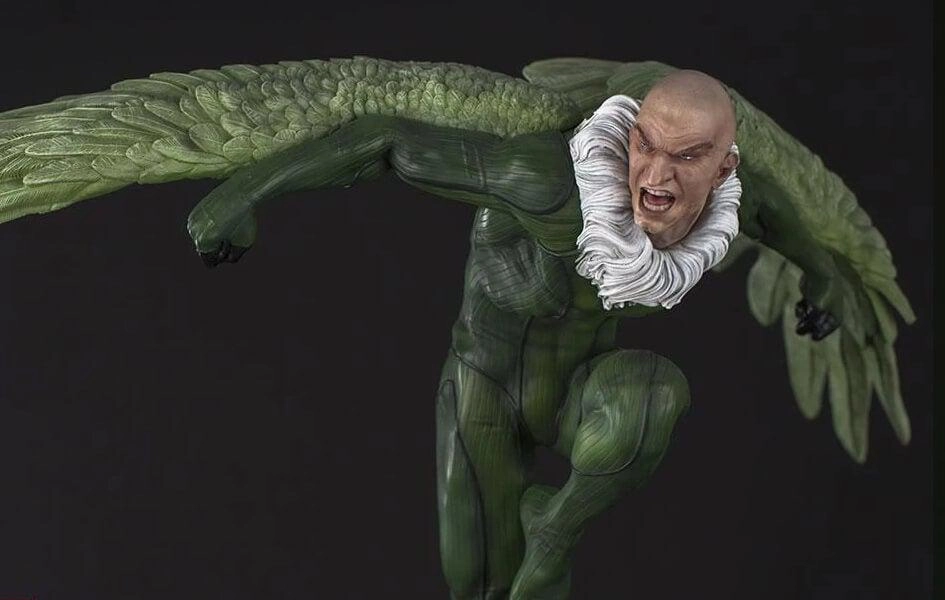 Ceramic Sculpture Vulture 1/4 Scale Statue