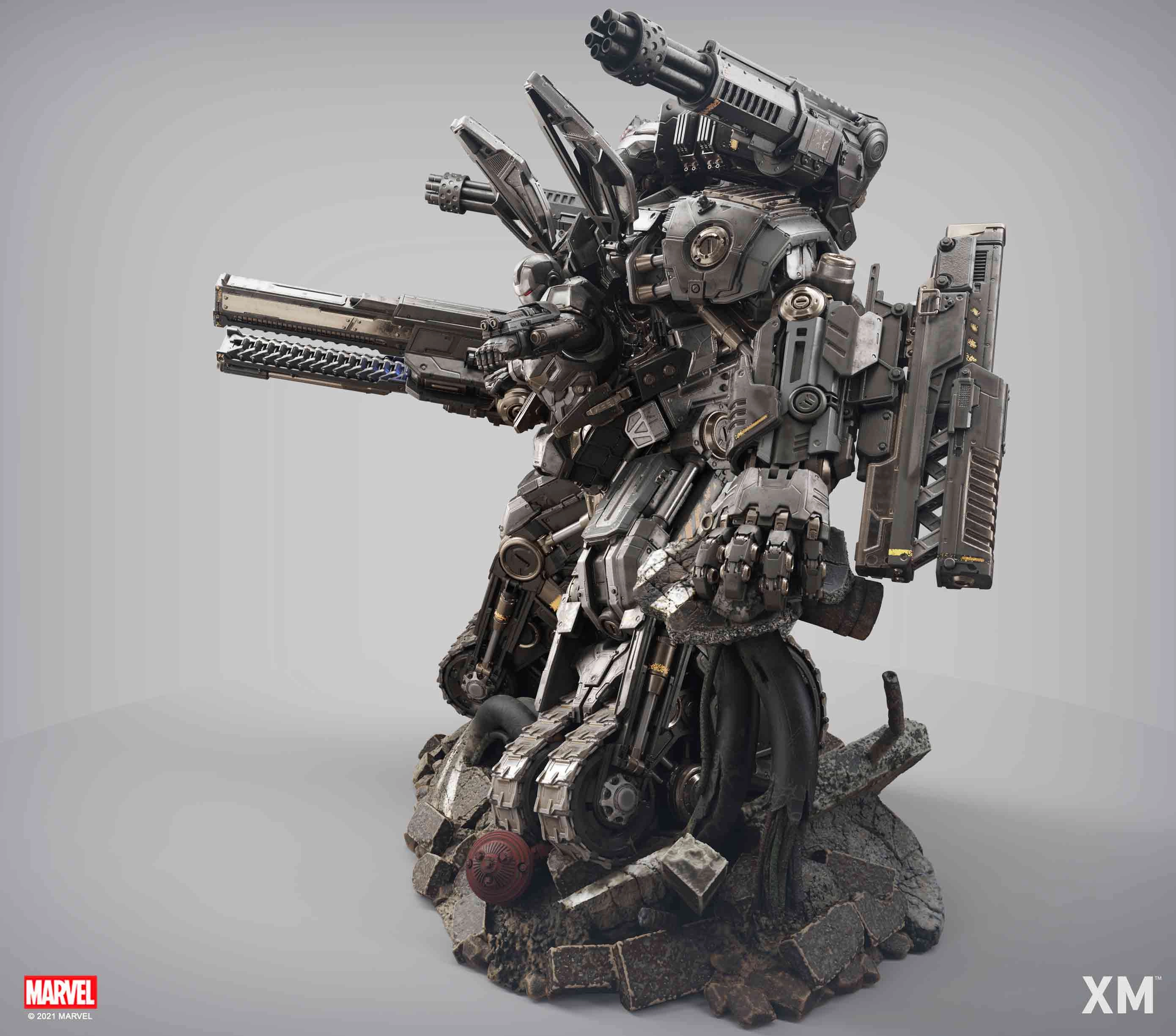 War Machine (War Tank) 1/4 Scale Statue Version A - EARLY PO Collector's Album
