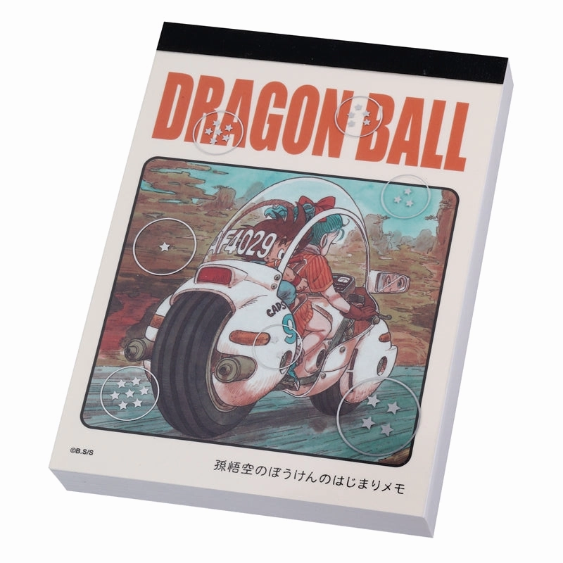 Dragon Ball - Son Goku's Adventure Beginnings Memo with Bromide Worldwide Fanbase