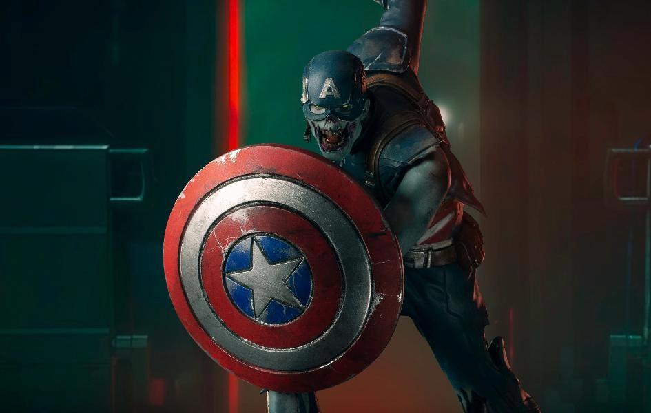 What If...? - Zombie Captain America Art Scale 1/10 Miniature Product