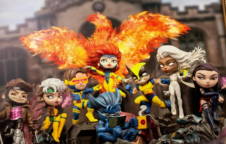 Premium Goods X-Men MiniCo Full Statue Set