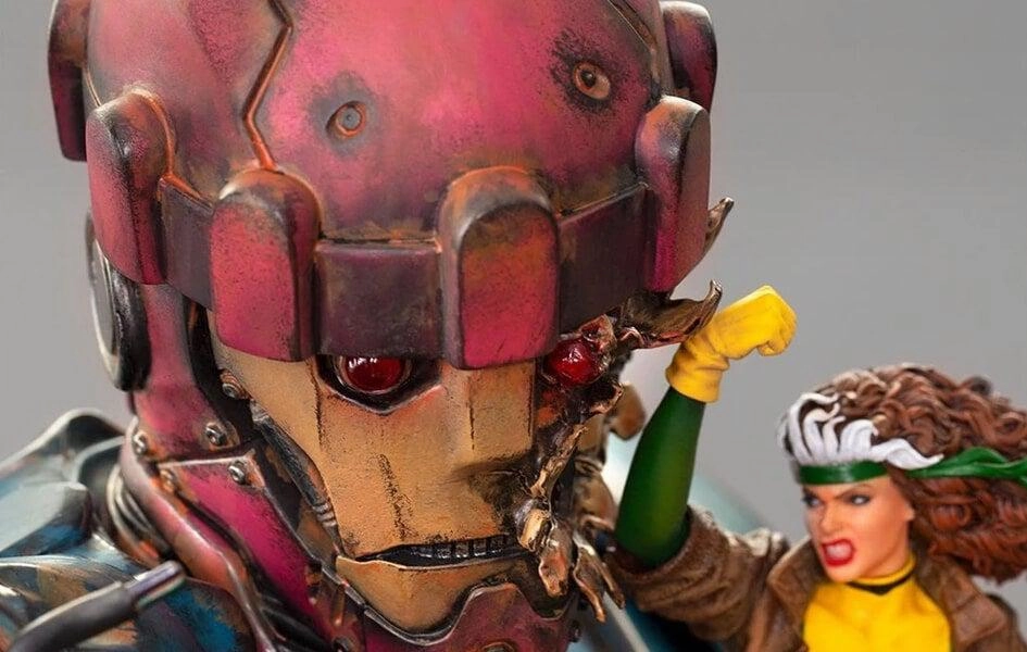 Construction Vehicle X-Men Vs Sentinel #1 Deluxe BDS Art Scale Statue