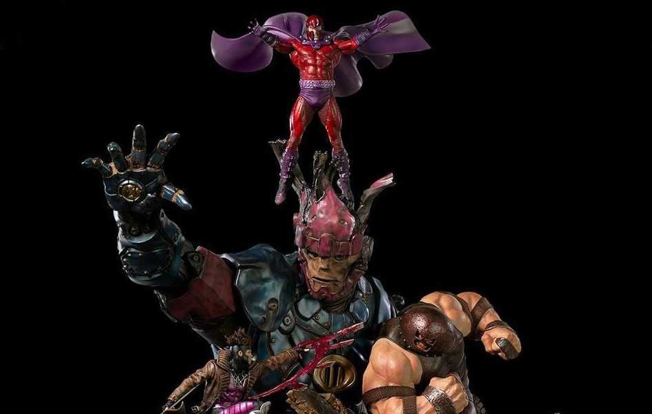 X-Men Vs Sentinel #2 Deluxe BDS Statue Art Toy Dorm Room