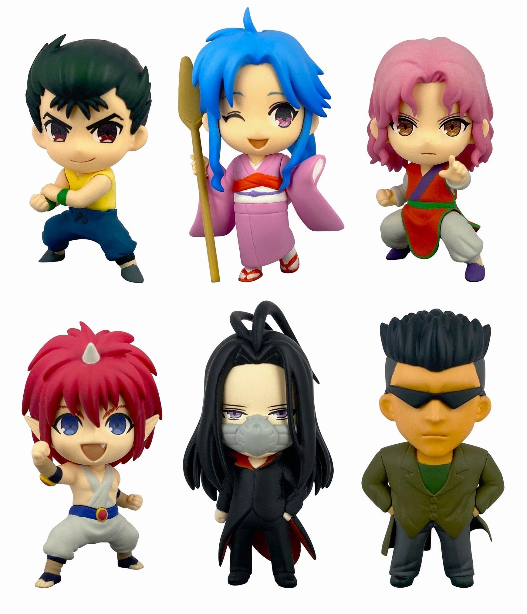 Gaming Character YU??YU??HAKUSHO Mini Figure Collection Vol 2 ( SET of 6pcs )