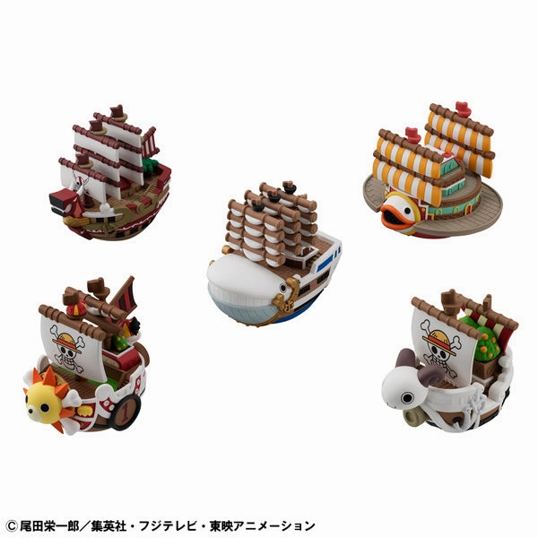 Niche Interest YURACOLLE SERIES ONE PIECE GRAND LINE collection (rerun) (SET of 6pcs)