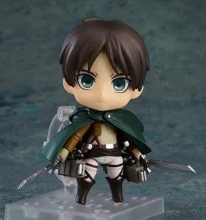 1380 Nendoroid Eren Yeager : Survey Corps Ver Virtual Collectible Detailed Sculpture