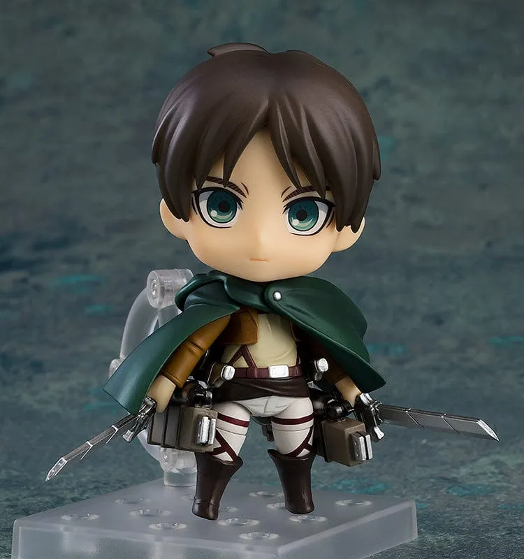 1380 Nendoroid Eren Yeager : Survey Corps Ver Virtual Collectible Detailed Sculpture