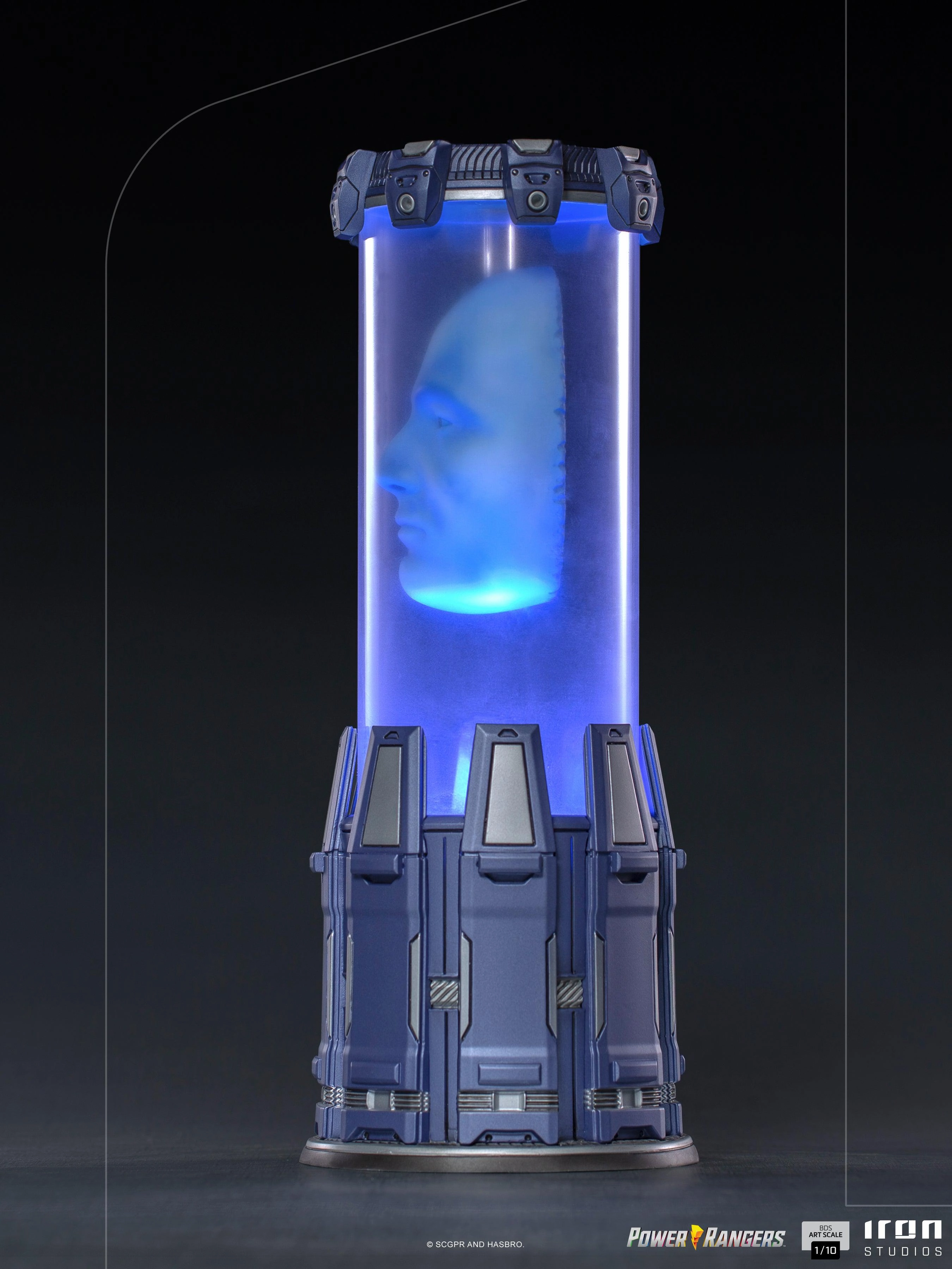 PVC Collection Silver Coated Zordon BDS Art Scale 1/10